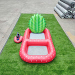 Inflatable Swimming Pool Pineapple Floating Row Air Cushion Bed Summer Water Floating Hammock Air Mattress Water Sports Toys - EX-STOCK CANADA