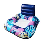 Inflatable Water Floating Seat Swim Ring Float - EX-STOCK CANADA