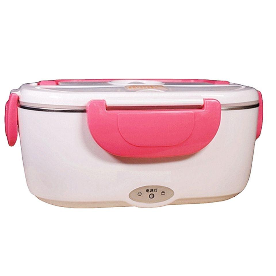 Insulated Lunch Box Large Capacity Heated Electric Lunch Box Stainless Steel Car Bento Box - EX-STOCK CANADA