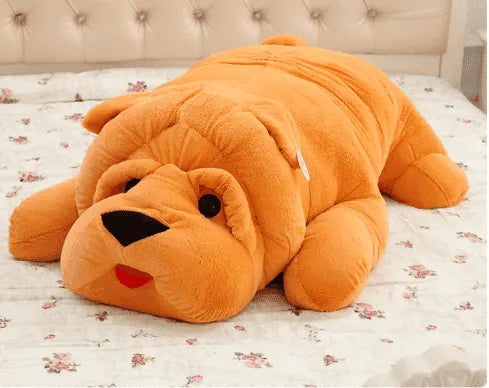 Kawaii Shar Pei Dog Plush: Big Stuffed Toy - EX-STOCK CANADA