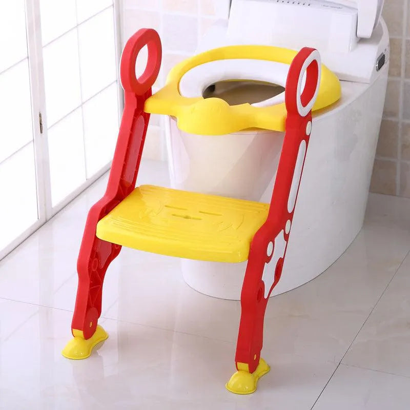 Kids Children's Foldable Stepped Toilet Ladder - EX-STOCK CANADA