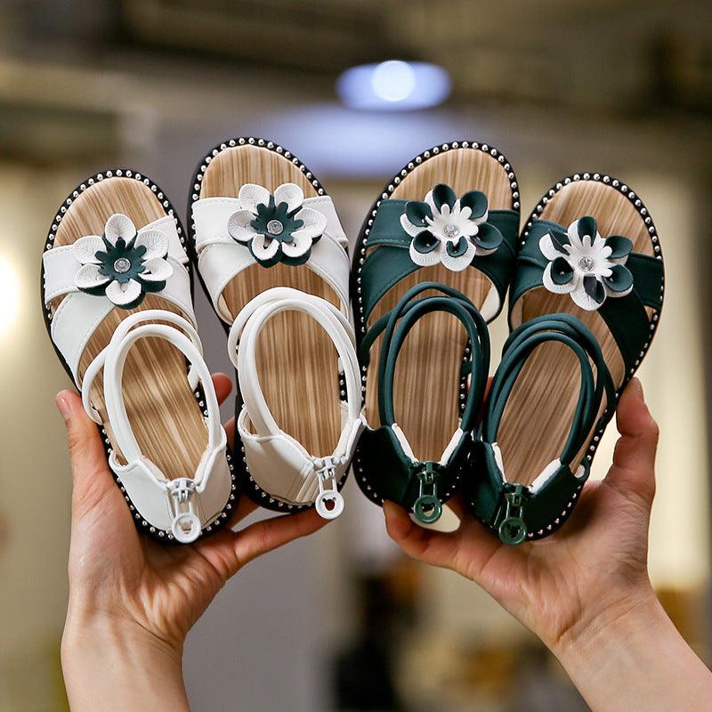 Kids children shoes baby girl beach summer girl sandals - EX-STOCK CANADA