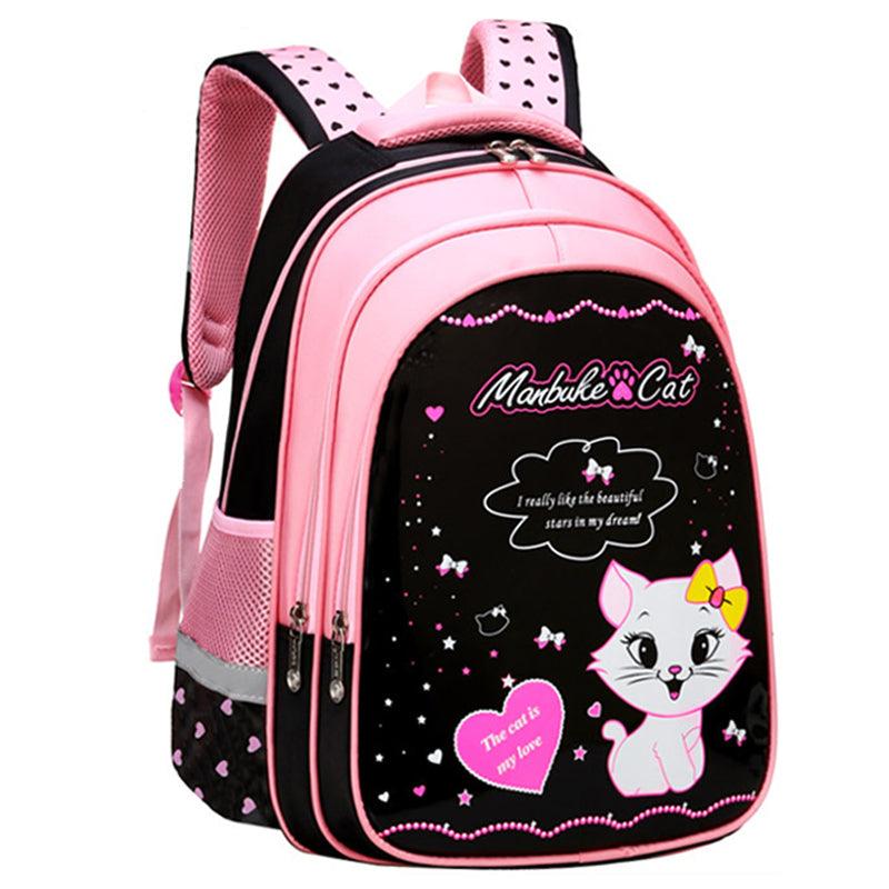 Kids School Cute Cat Print Backpack - EX-STOCK CANADA