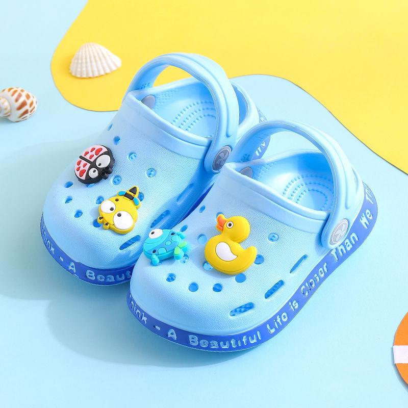 Kids Slippers for Boys Girls Cartoon Shoes Summer Toddler - EX-STOCK CANADA