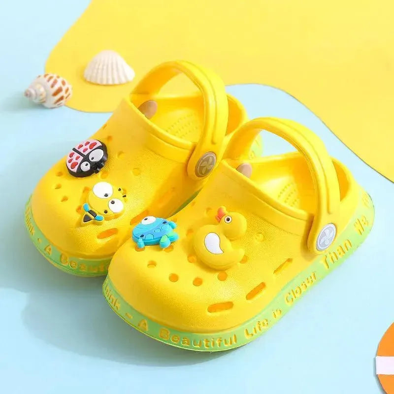 Kids Slippers for Boys Girls Cartoon Shoes Summer Toddler - EX-STOCK CANADA