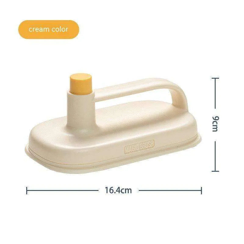 Kitchen Bath Toilet Clean Brush Glass Wall Bath Handle Rag Ceramic Window Slot Clean Brush Kitchen Gadgets - EX-STOCK CANADA