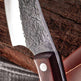 Kitchen Steel Knife Full Sharp Blade Chef Knife+Leather Strap - EX-STOCK CANADA