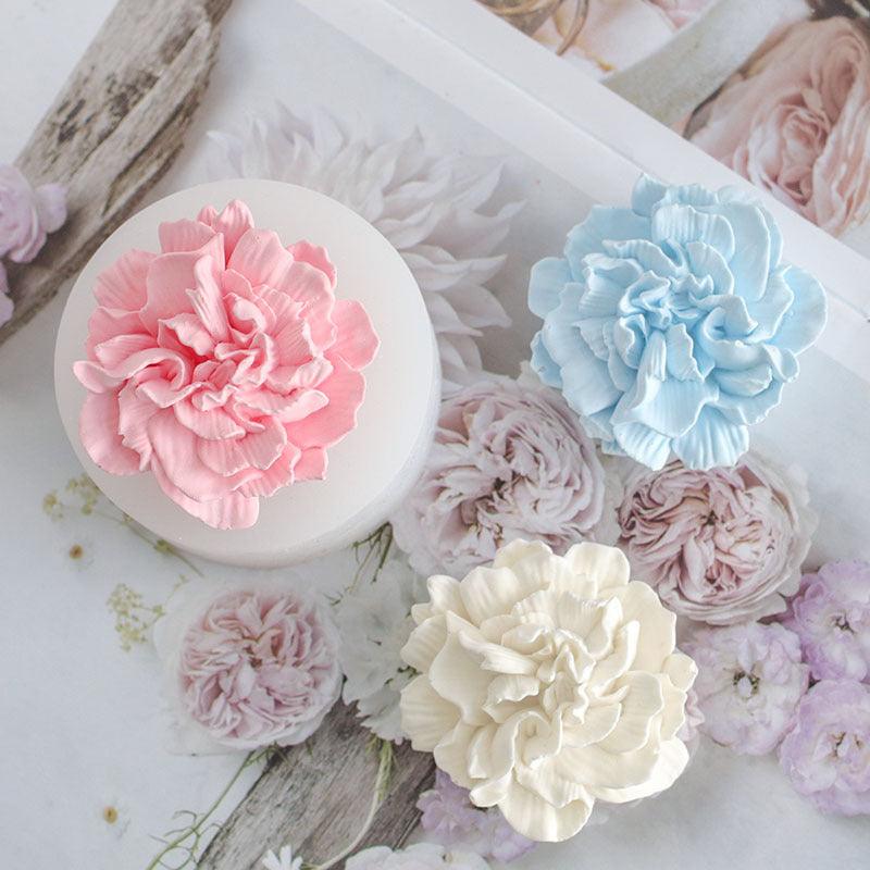 Korean Carnation Flower Scented Candle Mold - EX-STOCK CANADA