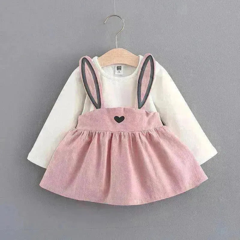 Korean girls' rabbit dress, baby princess dress 916 - EX-STOCK CANADA