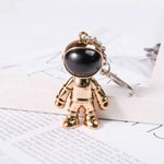 Korean Hip Hop Fashion Cross Spaceman Necklace Keychain - EX-STOCK CANADA