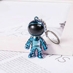 Korean Hip Hop Fashion Cross Spaceman Necklace Keychain - EX-STOCK CANADA