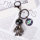 Korean Hip Hop Fashion Cross Spaceman Necklace Keychain - EX-STOCK CANADA