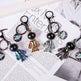 Korean Hip Hop Fashion Cross Spaceman Necklace Keychain - EX-STOCK CANADA