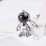 Korean Hip Hop Fashion Cross Spaceman Necklace Keychain - EX-STOCK CANADA