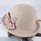 Korean Style Flower Knit Sun Hats for Women - EX-STOCK CANADA