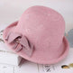 Korean Style Flower Knit Sun Hats for Women - EX-STOCK CANADA