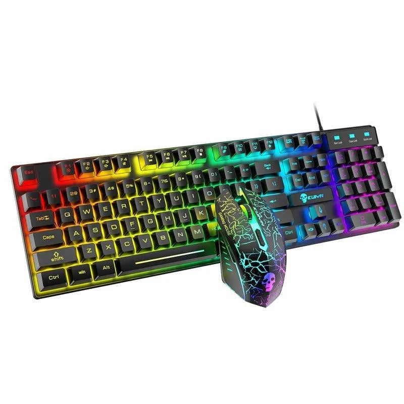 Kuiying T6RGB Luminous Keyboard And Mouse Set - EX-STOCK CANADA