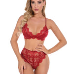 Lace Lingerie Underwear Lingerie Set - EX-STOCK CANADA