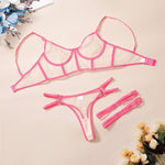 Lace Mesh Girl Lingerie Set - EX-STOCK CANADA