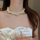 Ladies Fashion Multilayer Collarbone Necklace - EX-STOCK CANADA