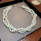 Ladies Fashion Multilayer Collarbone Necklace - EX-STOCK CANADA