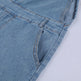 Ladies' Long Blue Denim Jeans Romper Jumpsuit With Straps - EX-STOCK CANADA