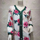 Ladies Middle East Arabian V-Neck Floral Robe - EX-STOCK CANADA