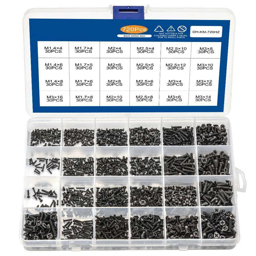 Laptop Screw Set 450/650/720PCS Flat Head Machine - EX-STOCK CANADA