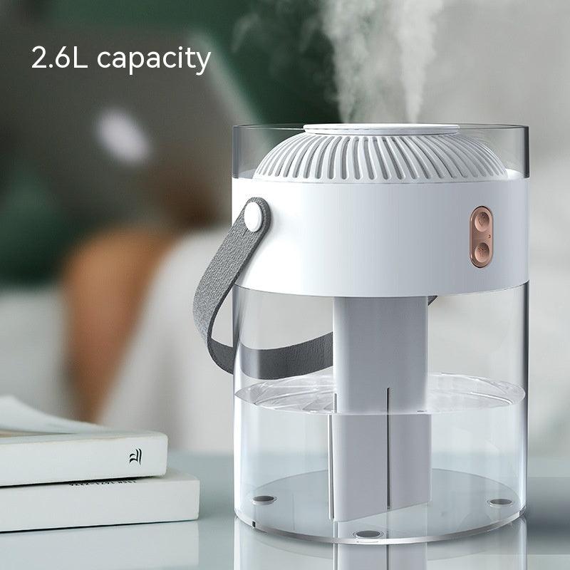 Large Capacity Double Spray Humidifier 26L Ambience Light Commercial Portable Water Replacement - EX-STOCK CANADA