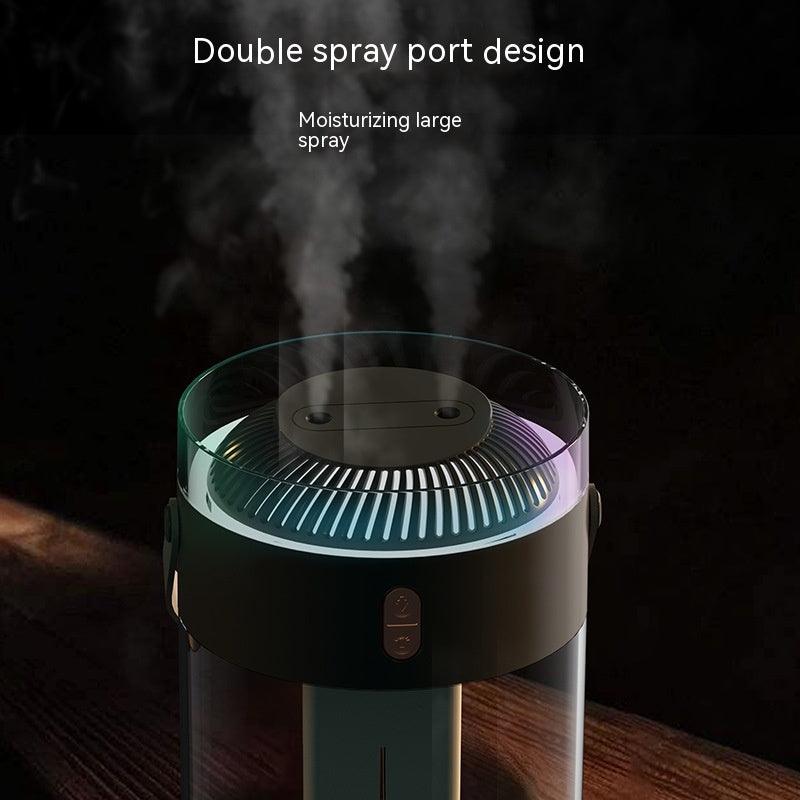 Large Capacity Double Spray Humidifier 26L Ambience Light Commercial Portable Water Replacement - EX-STOCK CANADA