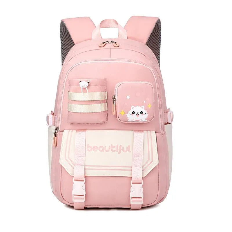 Large Capacity Schoolbag For Primary School Girls Cute - EX-STOCK CANADA