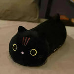 Large Size Cartoon Cat Plush Toys Stuffed Cloth Doll Long Animal Pillow Cushion - EX-STOCK CANADA