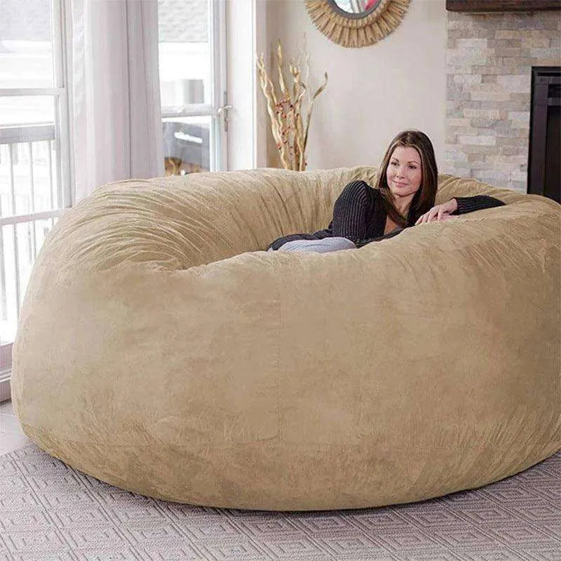 Lazy Sofa Oversized 7FT Bean Bag Chair Bean Bag Chair - EX-STOCK CANADA