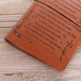 Leather Hand Ledger Business Note Hand Ledger - EX-STOCK CANADA