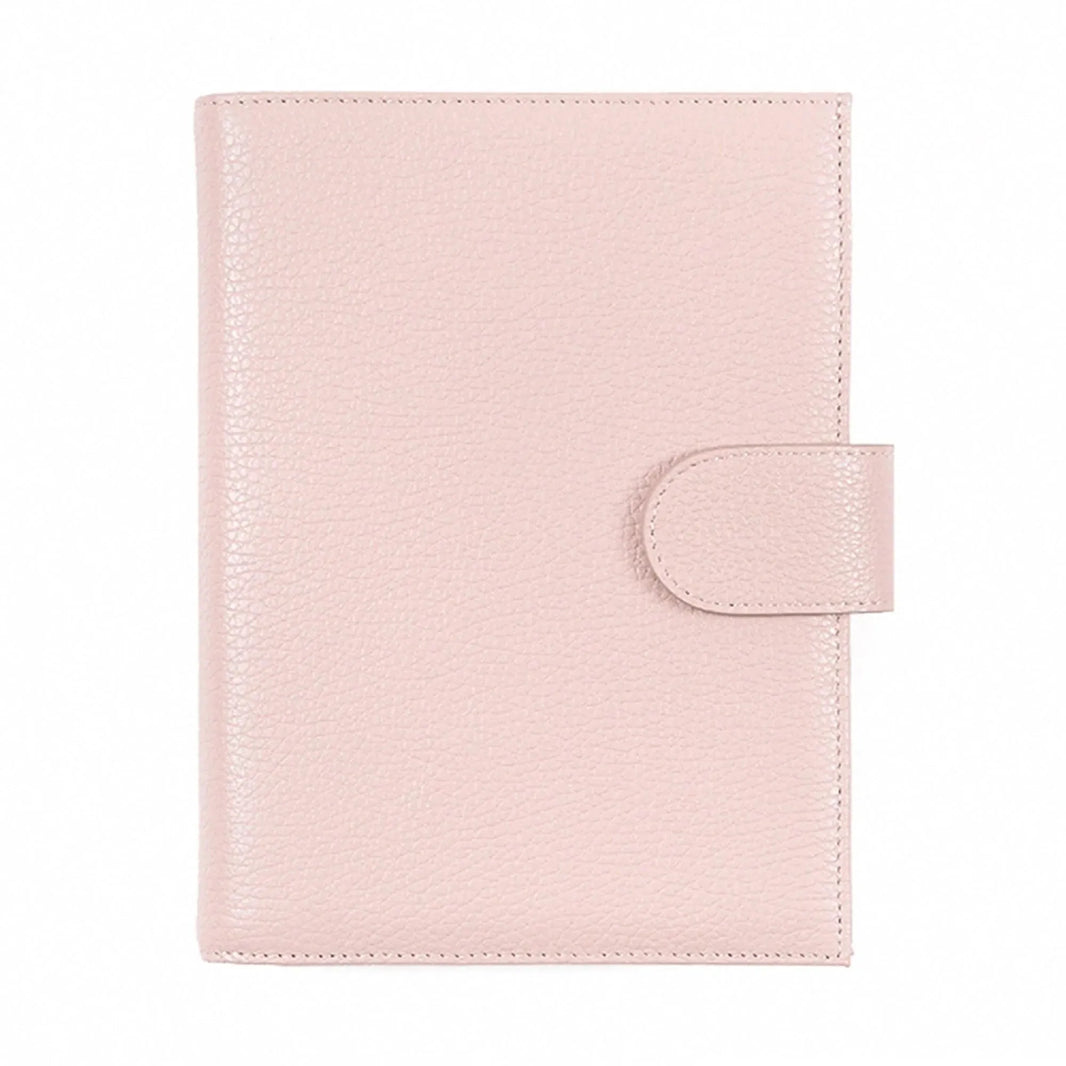 Leather Notebook Lychee Pattern Head Layer Cowhide A6 Loose-Leaf Diary - EX-STOCK CANADA