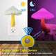 LED Mushroom Night Light Wall Lamp EU US Socket Plug - EX-STOCK CANADA