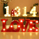 LED Night Light A-Z 0-9 Battery Lamp Wedding Party Decor - EX-STOCK CANADA