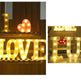 LED Night Light A-Z 0-9 Battery Lamp Wedding Party Decor - EX-STOCK CANADA