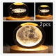 LED Night Light Galaxy Crystal Ball Table Lamp 3D Planet Moon Lamp Bedroom Home Decor For Kids Party Children Birthday Gifts - EX-STOCK CANADA