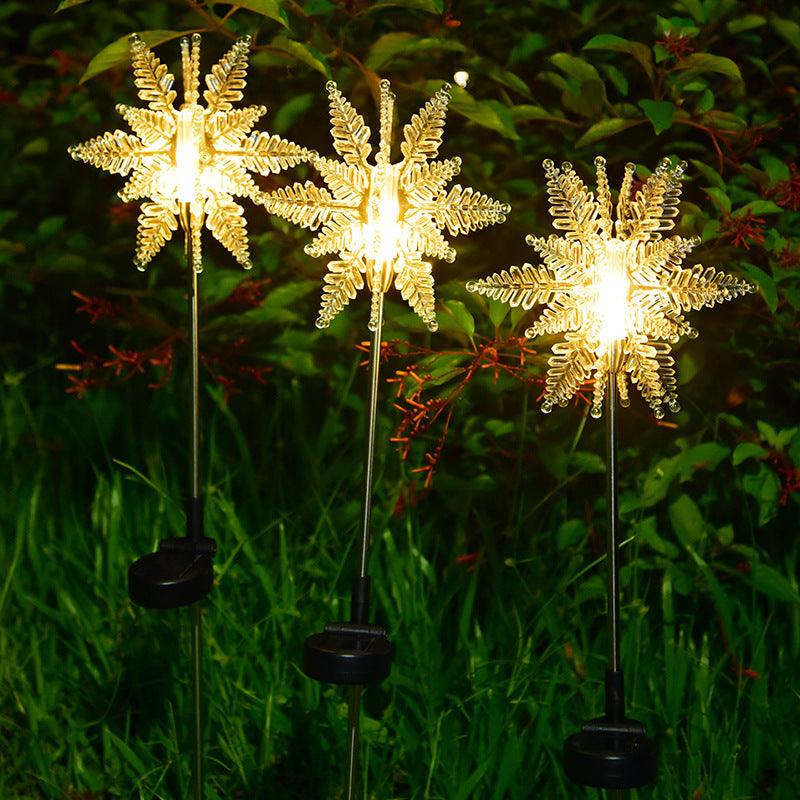 LED Solar Snowflake Light Outdoor Waterproof - EX-STOCK CANADA