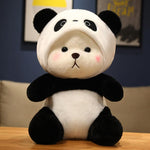 Little Bear Doll Transformation Giant Panda Teddy Plush Toy - EX-STOCK CANADA