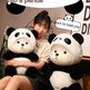 Little Bear Doll Transformation Giant Panda Teddy Plush Toy - EX-STOCK CANADA