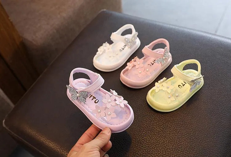 Little Kids' Princess Shoes Non-slip Soft-soled Baby Shoes - EX-STOCK CANADA