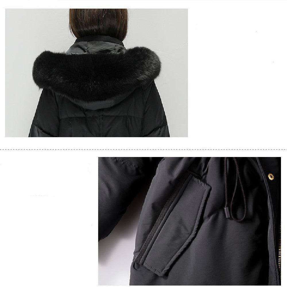 Long Over Knee Down Jacket For Women - EX-STOCK CANADA
