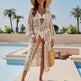 Loose Embroidered Bikini Beach Long Sunproof Wear - EX-STOCK CANADA