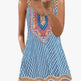 Loose Sleeveless Sling Summer Beach Printed Floral Mini Dress - EX-STOCK CANADA