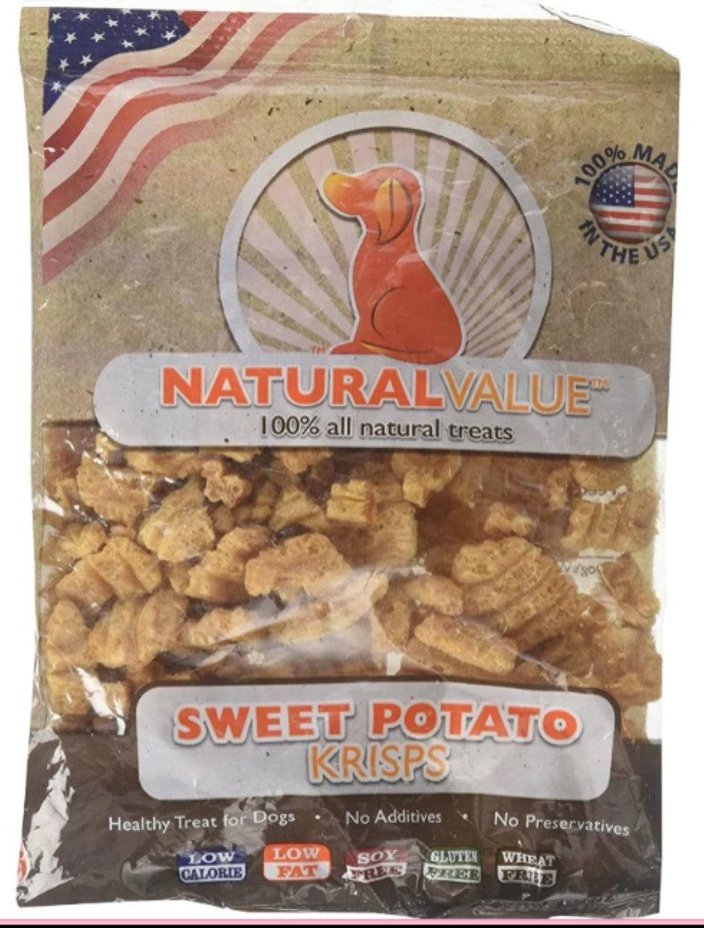 Loving Pets Natural Value Sweet Potato Krisps 2.5 oz - EX-STOCK CANADA