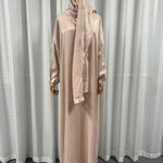 Lustre Batwing style Abaya Dress for Arab Dubai Turkey Middle East Women - EX-STOCK CANADA