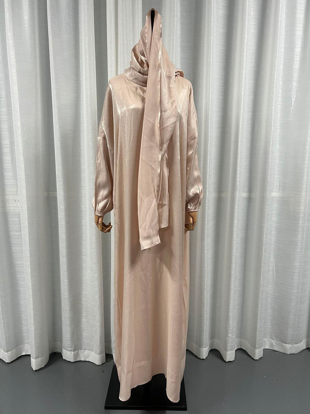 Lustre Batwing style Abaya Dress for Arab Dubai Turkey Middle East Women - EX-STOCK CANADA