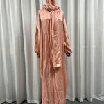 Lustre Batwing style Abaya Dress for Arab Dubai Turkey Middle East Women - EX-STOCK CANADA